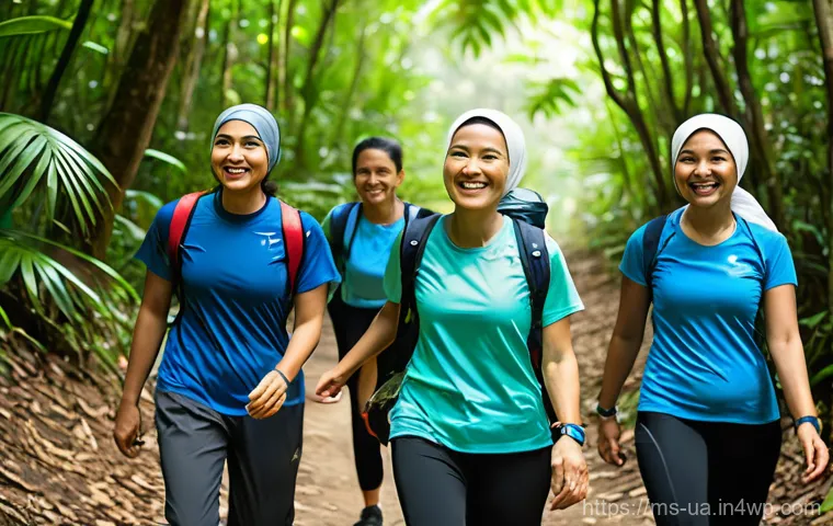 블루 운동 처방을 위한 커뮤니티 형성 방법 - "A vibrant and diverse group of Malaysian adults, encompassing various ethnicities such as Malay, Ch...